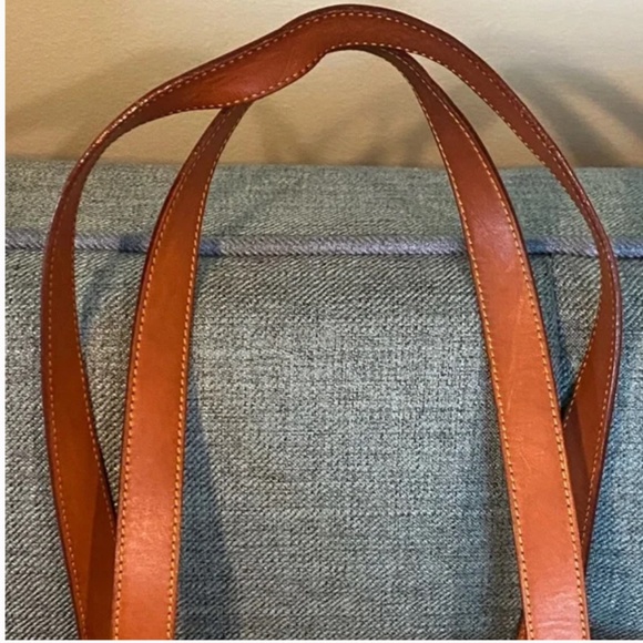 Vintage Alviero Martini Classe Leather Tote Shoulder Travel Bag - Picture 9 of 10